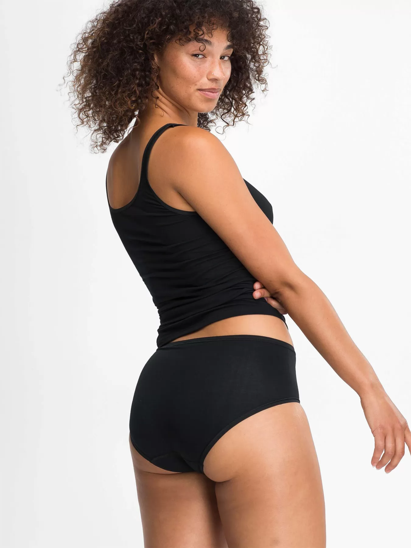 Czarny Figi hipster Speidel Softfeeling 9602 - zdjęcie 4