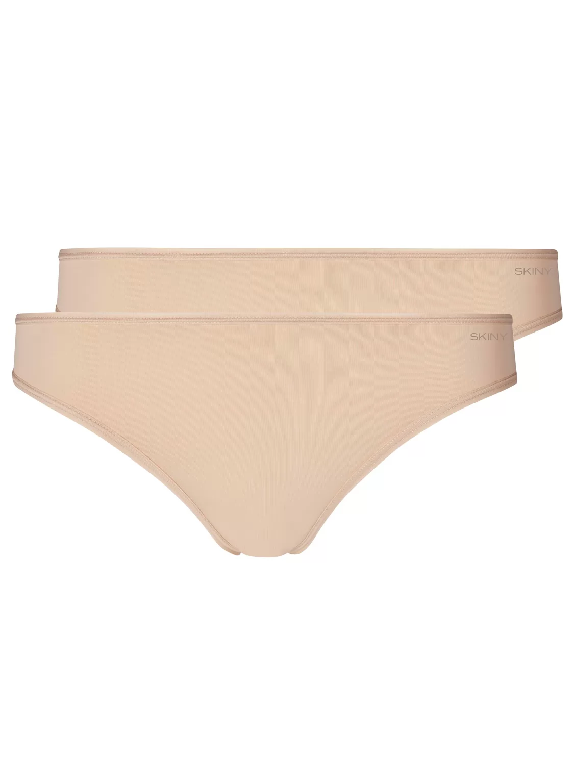 Beżowy Stringi Skiny 2PACK Advantage Micro 085721 - zdjęcie 2