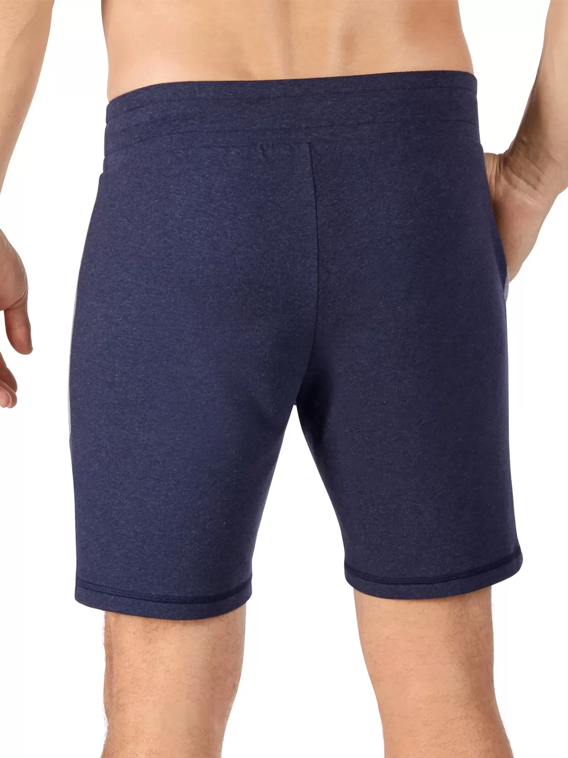 Granatowy Spodenki męskie Skiny Sloungewear 086832 - zdjęcie 2