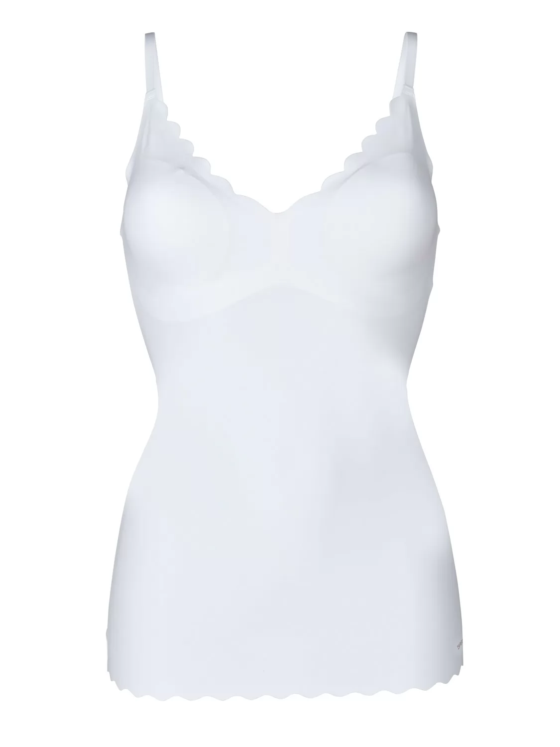 Biały Koszulka damska Skiny Micro Lovers 084261 - zdjęcie 3