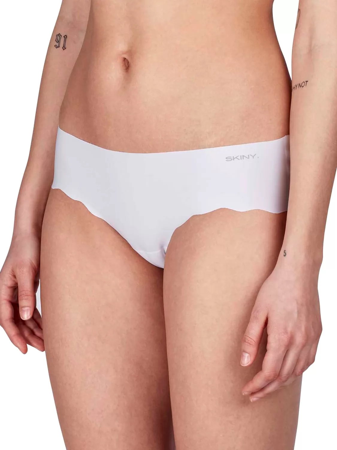 Biały Bokserki Skiny Micro Lovers 085719 - zdjęcie 1