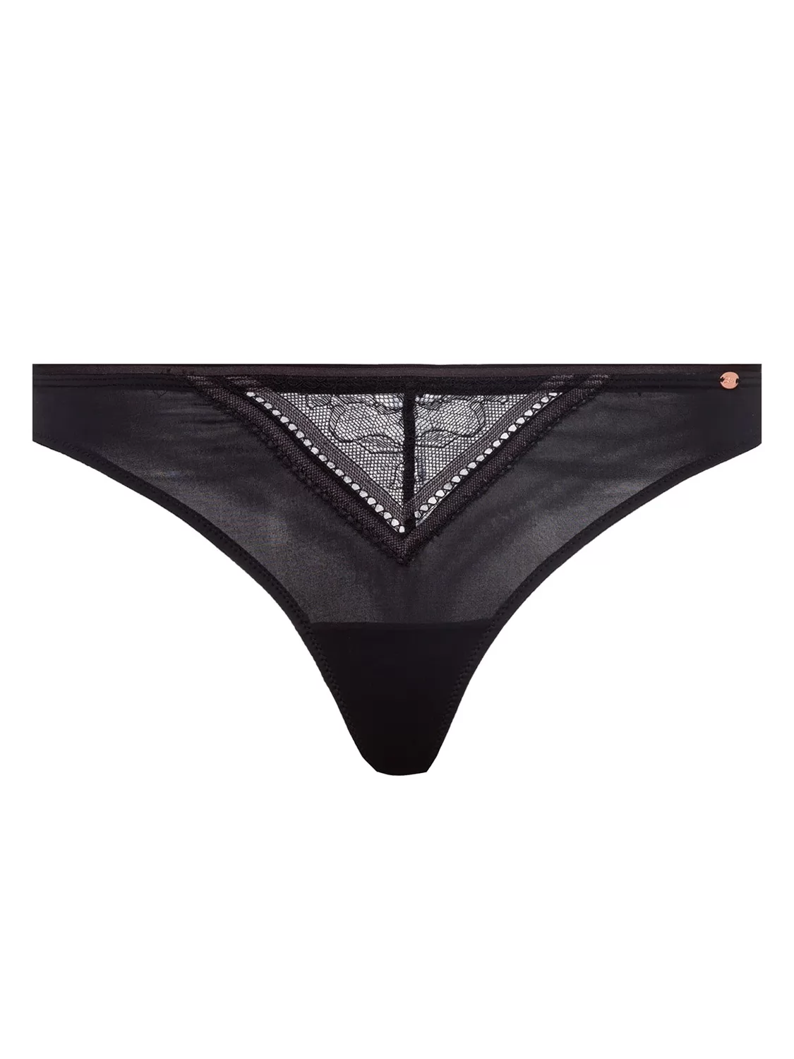 Czarny Stringi Skiny Inspire Lace 082269 - zdjęcie 1