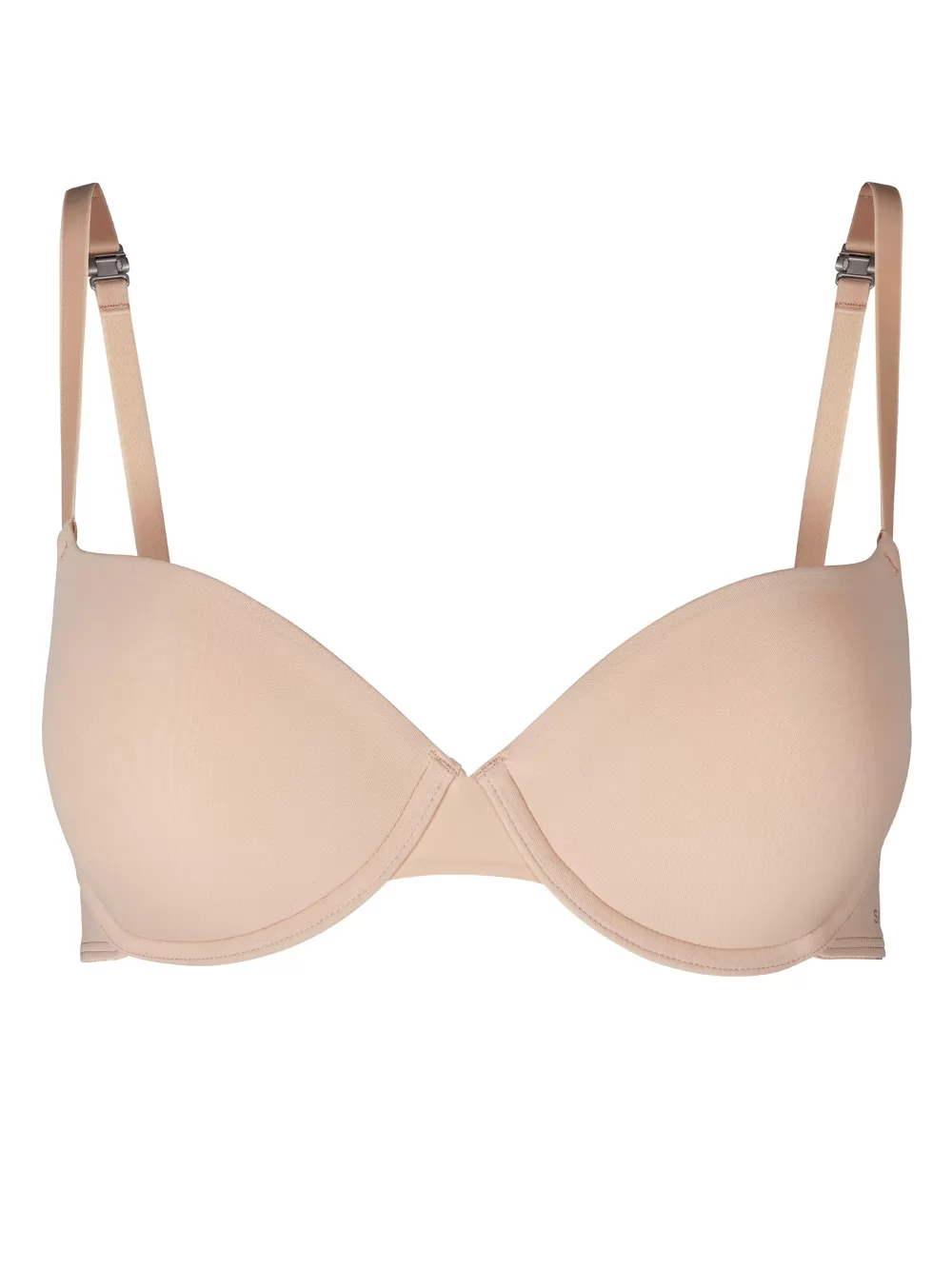 Beżowy Biustonosz push-up Skiny Micro Lovers 085674 - zdjęcie 3