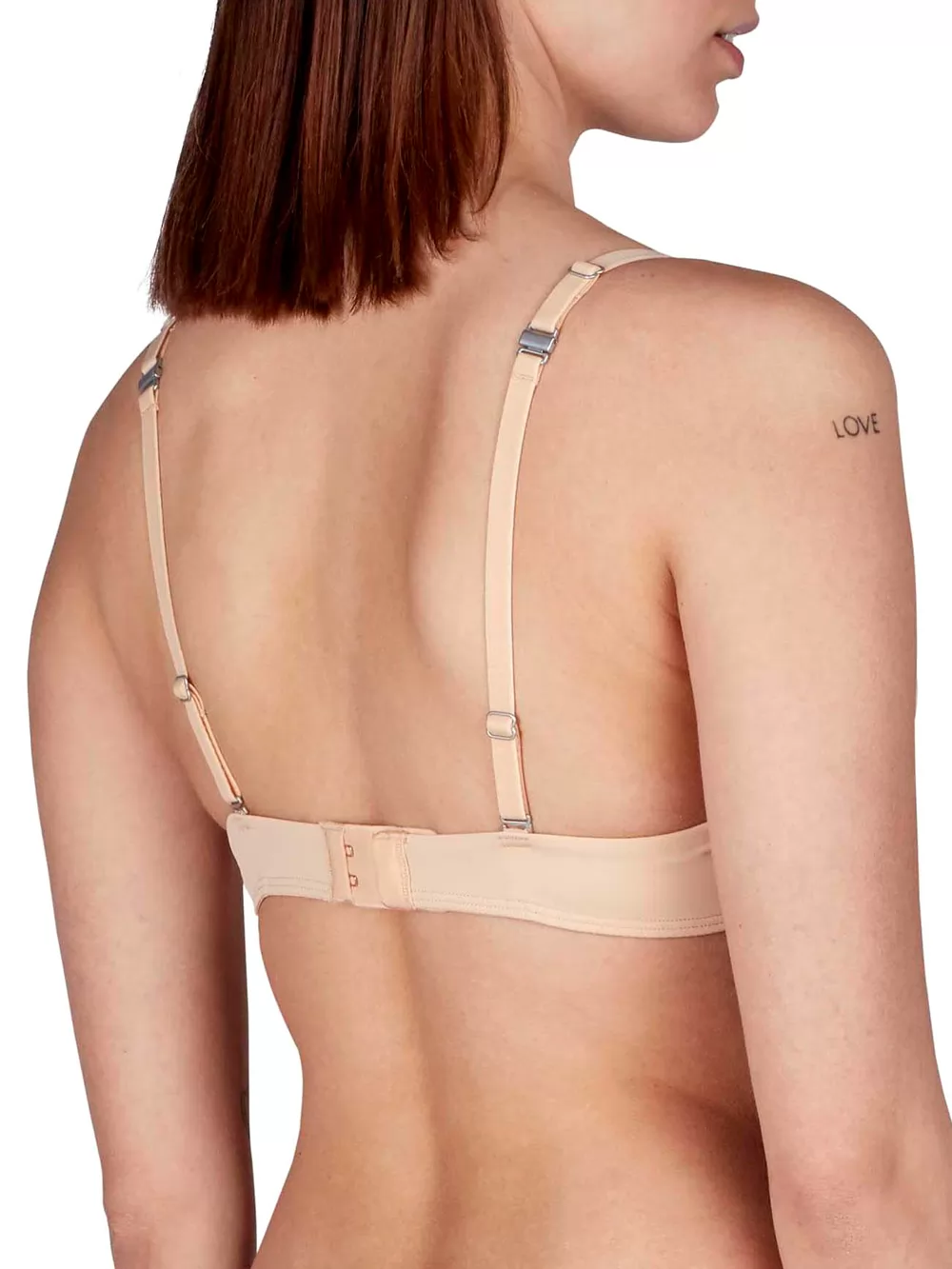 Beżowy Biustonosz push-up Skiny Micro Lovers 085674 - zdjęcie 2