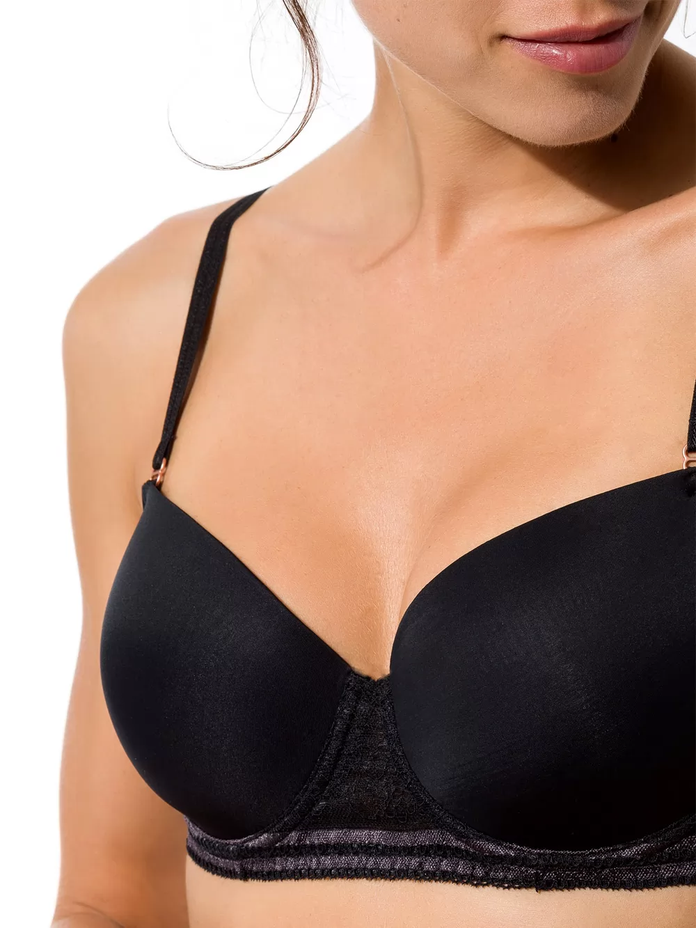 Czarny Biustonosz Skiny Inspire Lace 082267 - zdjęcie 1