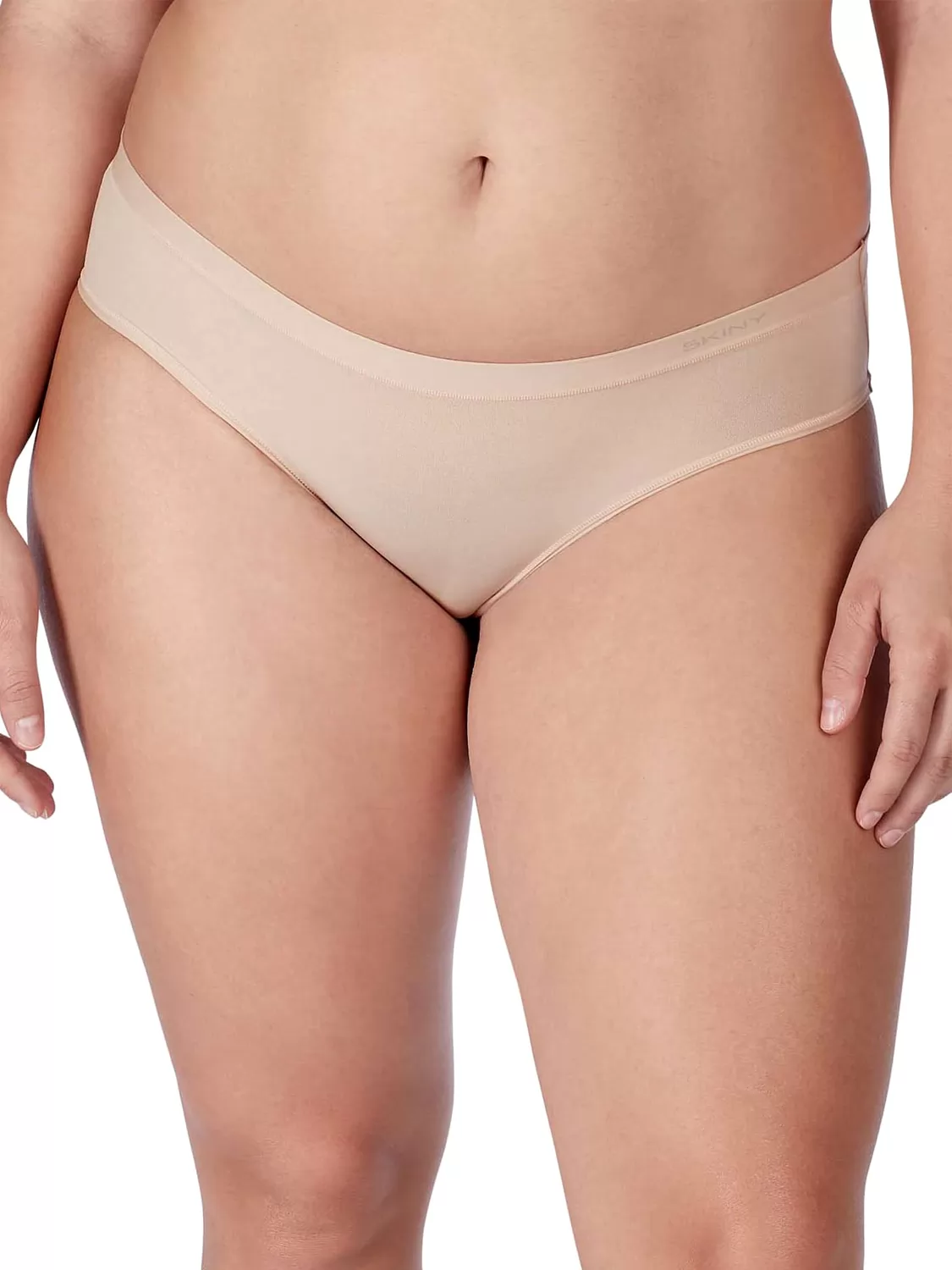 Beżowy Figi 2PACK Skiny Pure Nudity 080078 - zdjęcie 1