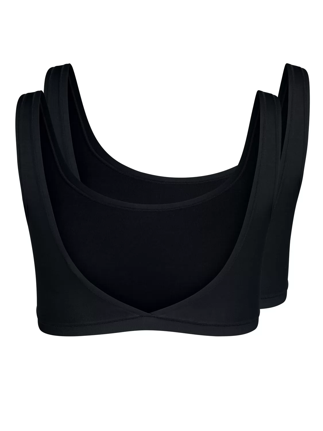 Czarny Top damski 2PACK Skiny Pure Nudity 080076 - zdjęcie 4