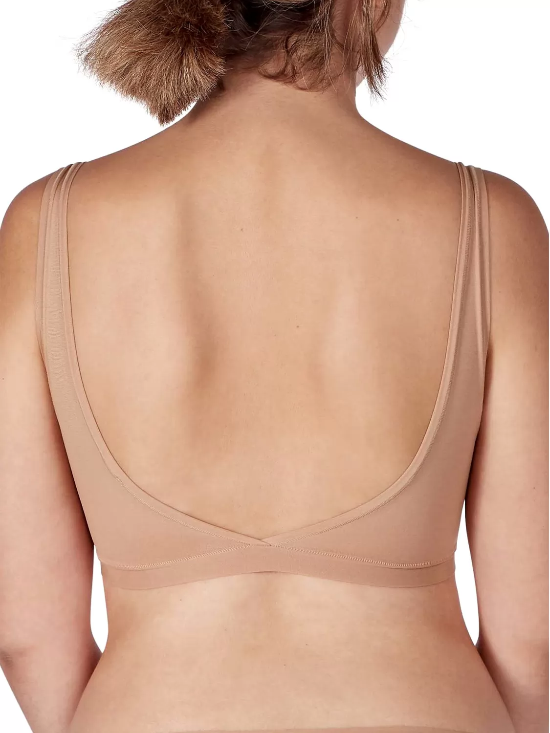 Brązowy Top damski 2PACK Skiny Pure Nudity 080076 - zdjęcie 4