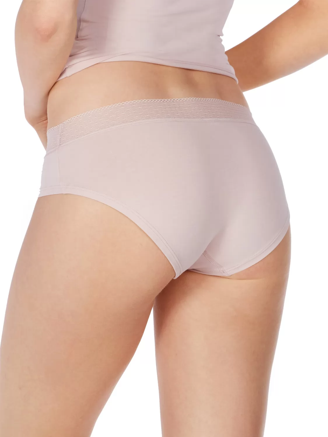 Pudrowy róż Bokserki 2PACK Skiny Advantage Lace 083634 - zdjęcie 3