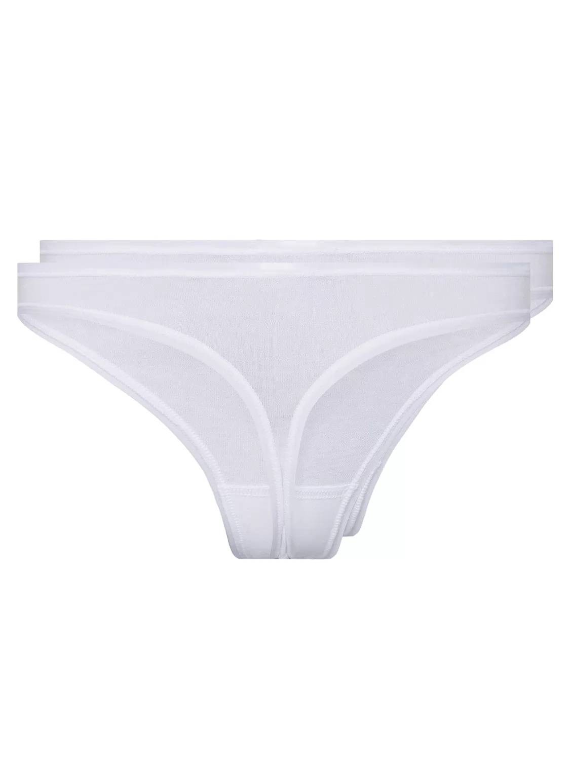 Biały Stringi 2PACK Skiny Advantage Cotton 082652 - zdjęcie 3