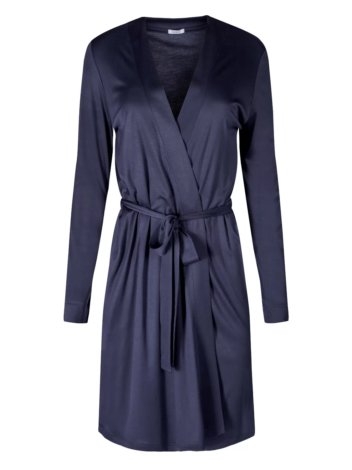 Granatowy Szlafrok damski Huber 24 Hours Women Sleep 018929 - zdjęcie 3