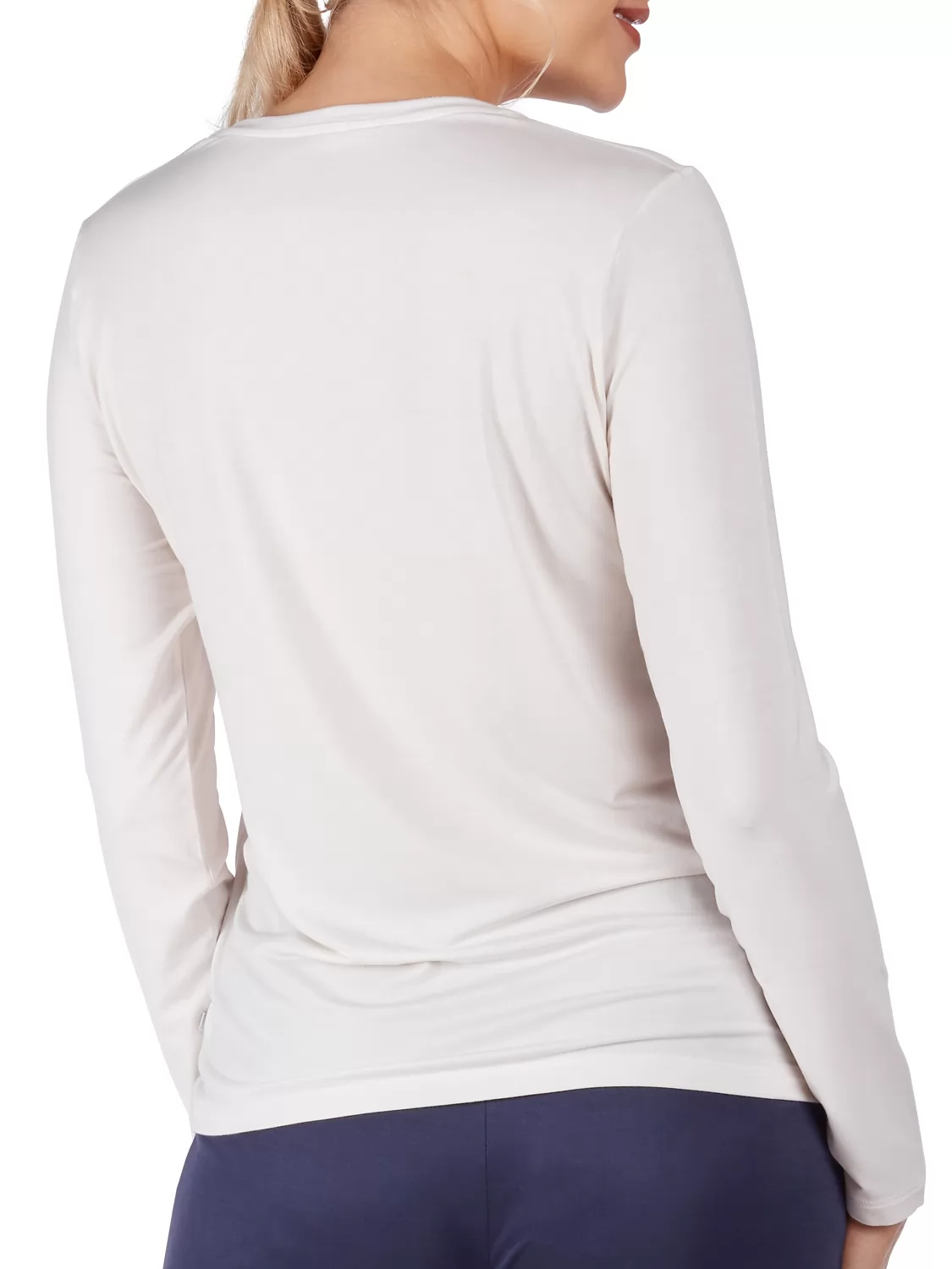 Beżowy Koszulka damska Huber 24 Hours Women Sleep 018855 - zdjęcie 2