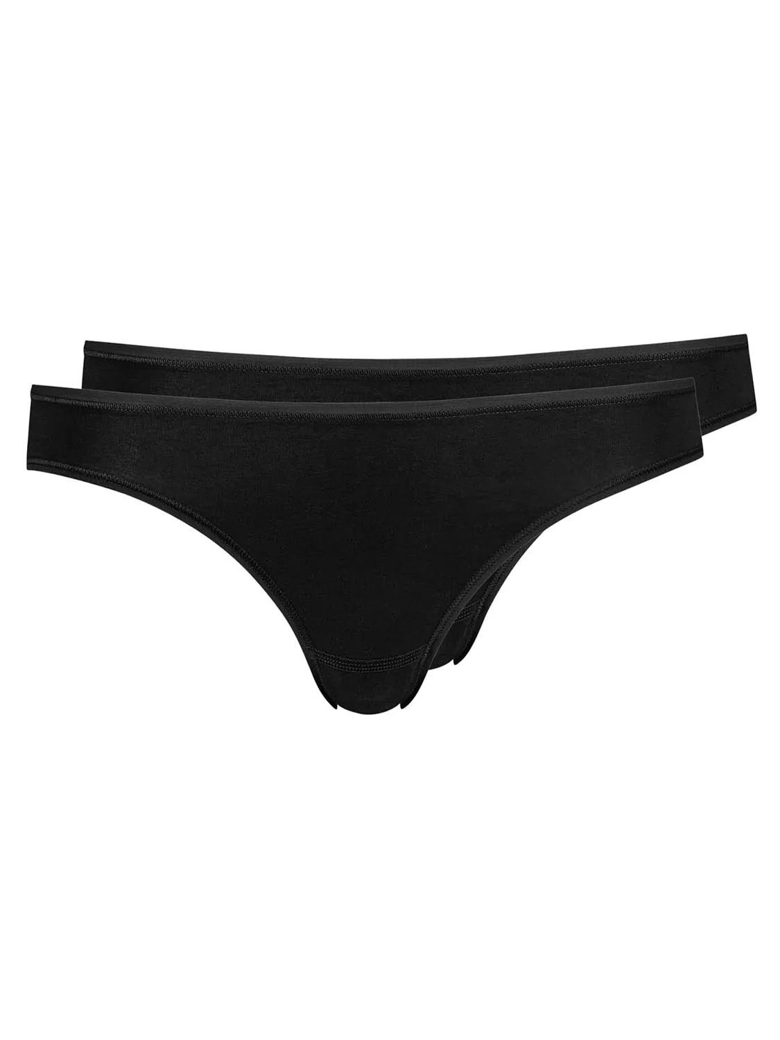 Czarny Figi 2PACK Huber Mia 015026 - zdjęcie 2