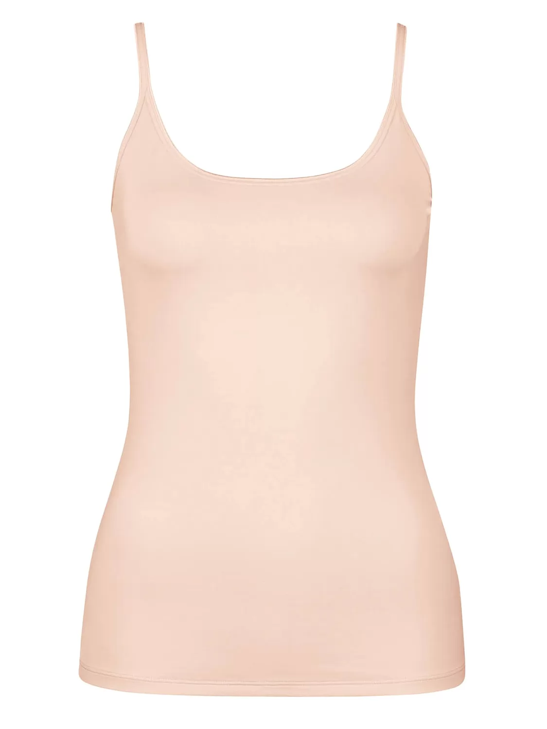 Beżowy Top damski Huber Fine Touch 016290 - zdjęcie 3