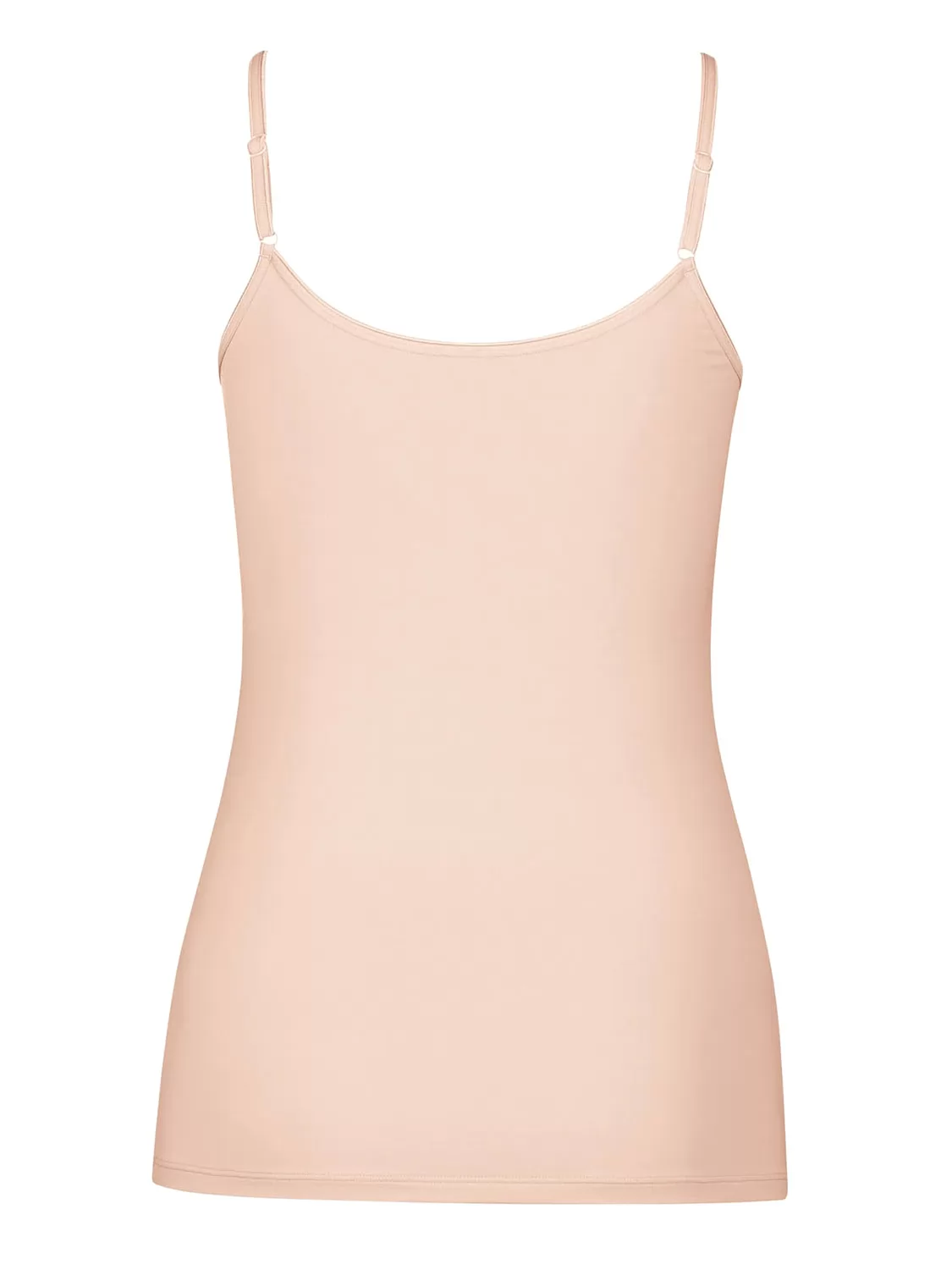 Beżowy Top damski Huber Fine Touch 016290 - zdjęcie 4