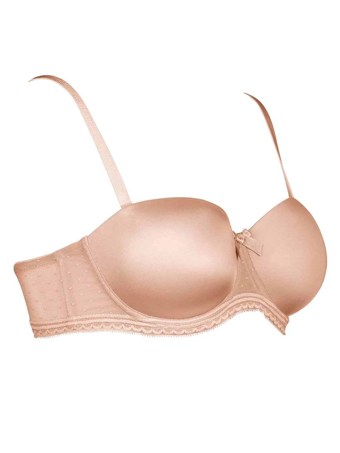 Beżowy Biustonosz z odpinanymi ramiączkami Huber Body Couture 016384 - zdjęcie 8