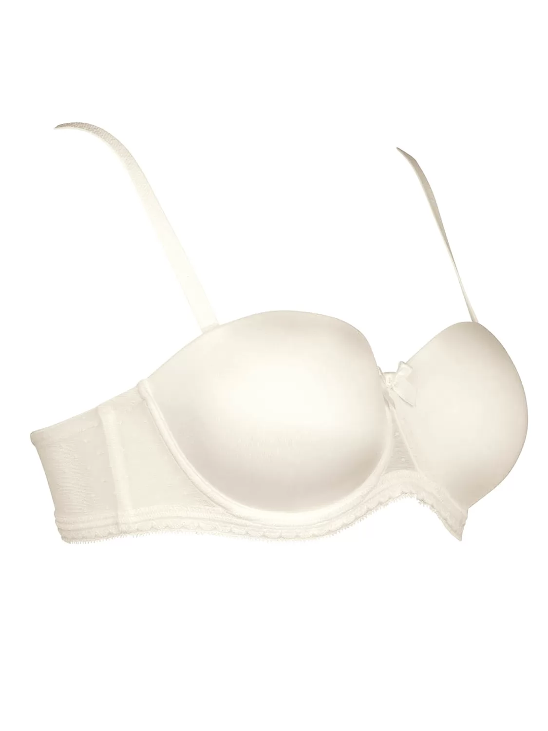 Kremowy Biustonosz z odpinanymi ramiączkami Huber Body Couture 016384 - zdjęcie 6