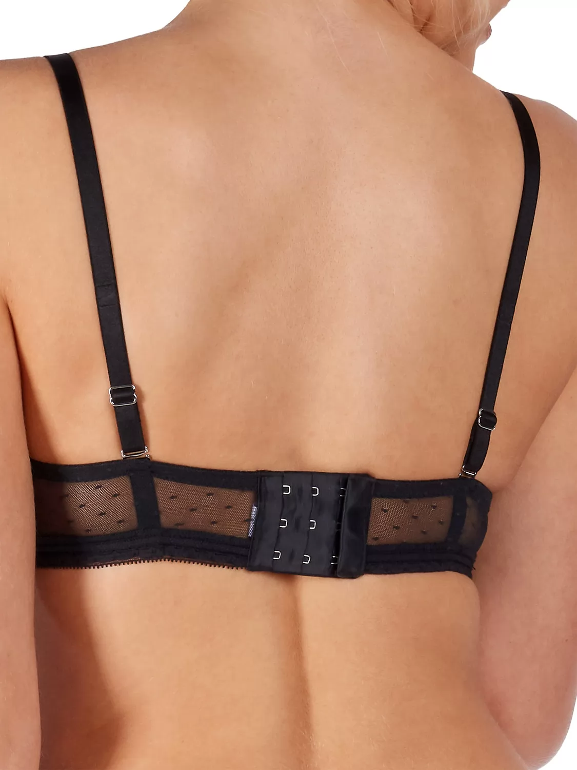 Czarny Biustonosz z odpinanymi ramiączkami Huber Body Couture 016384 - zdjęcie 2