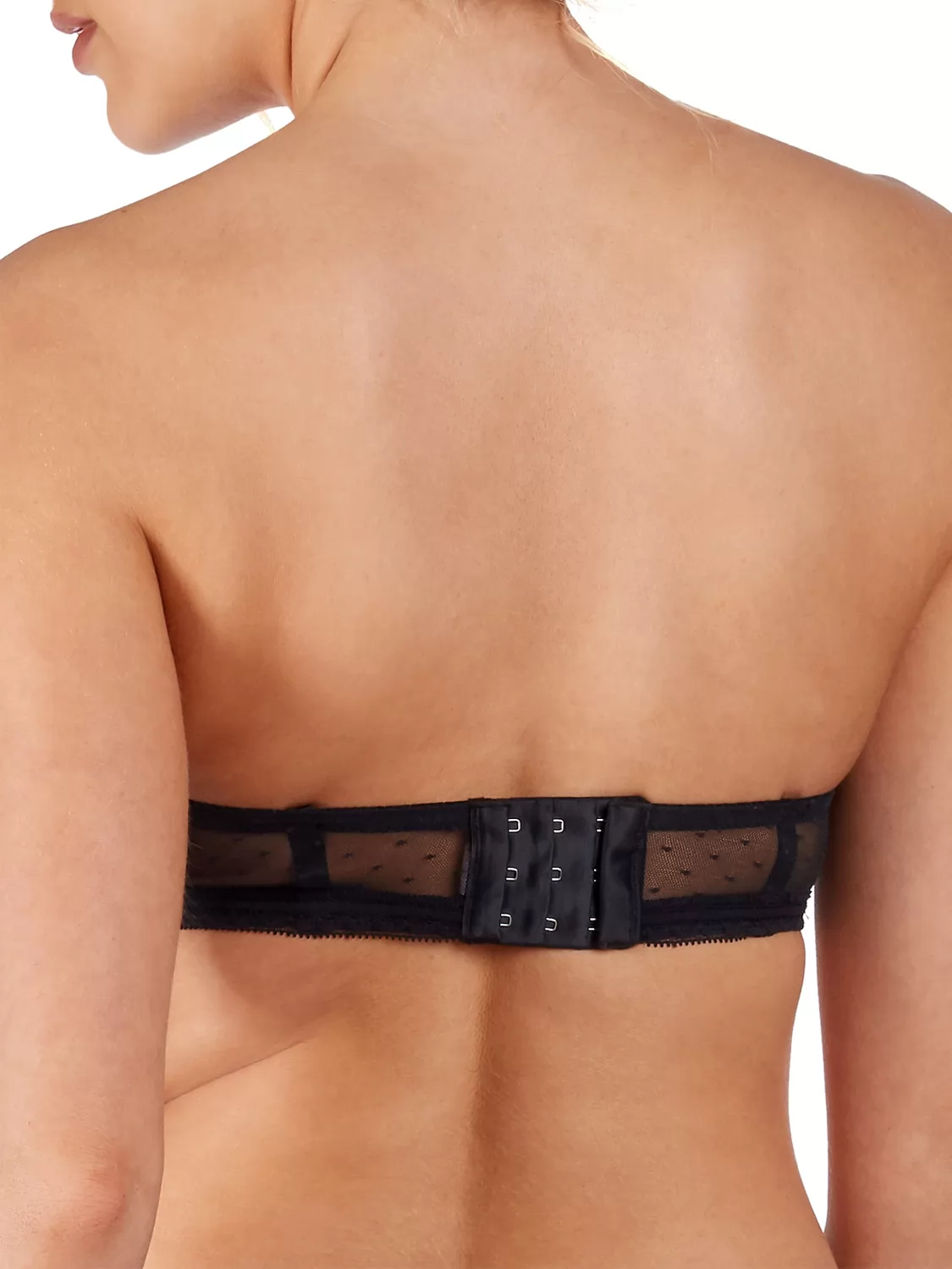 Czarny Biustonosz z odpinanymi ramiączkami Huber Body Couture 016384 - zdjęcie 4