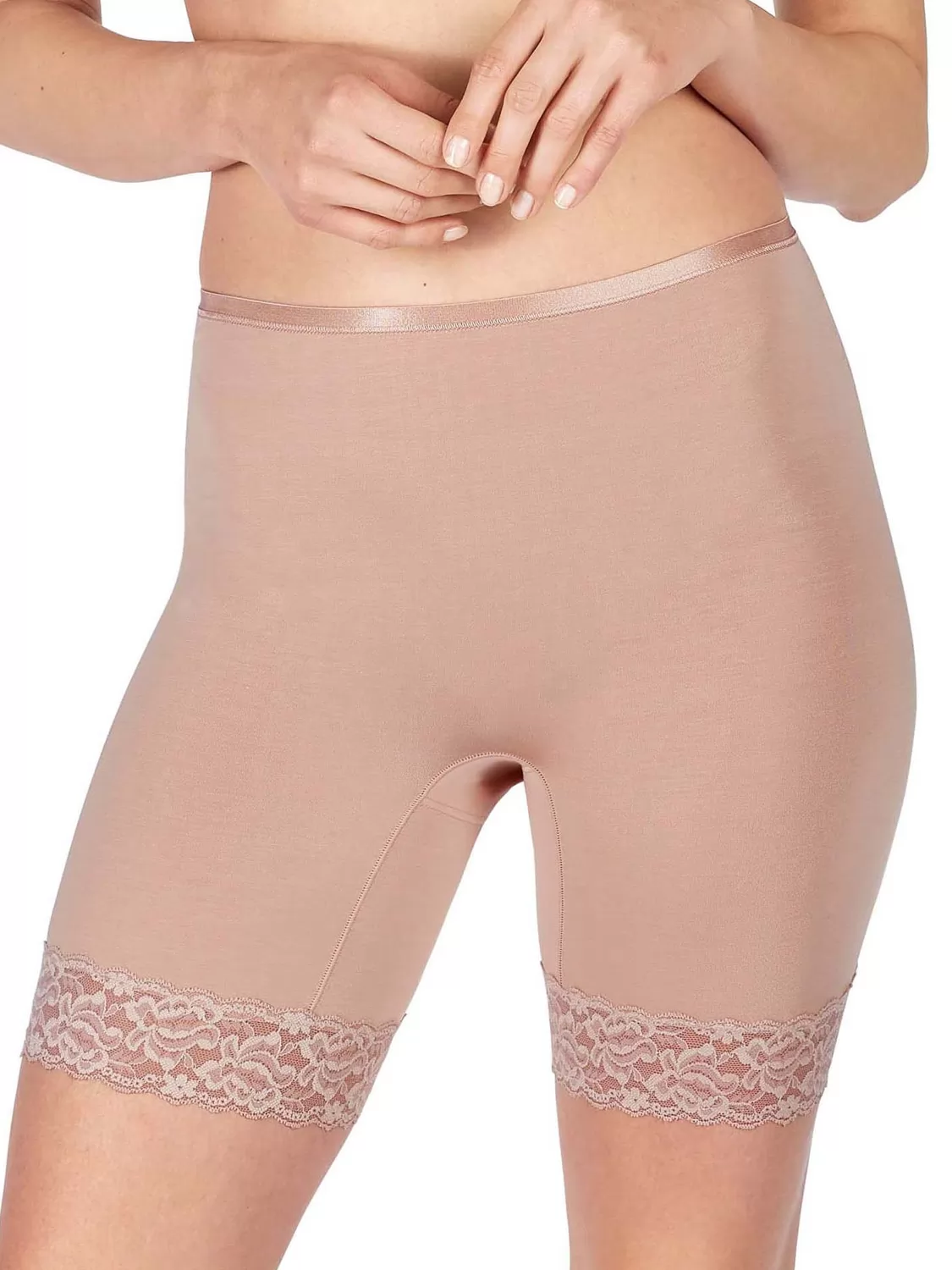 Beżowy Figi modelujące Huber Soft Feeling 016468 - zdjęcie 1