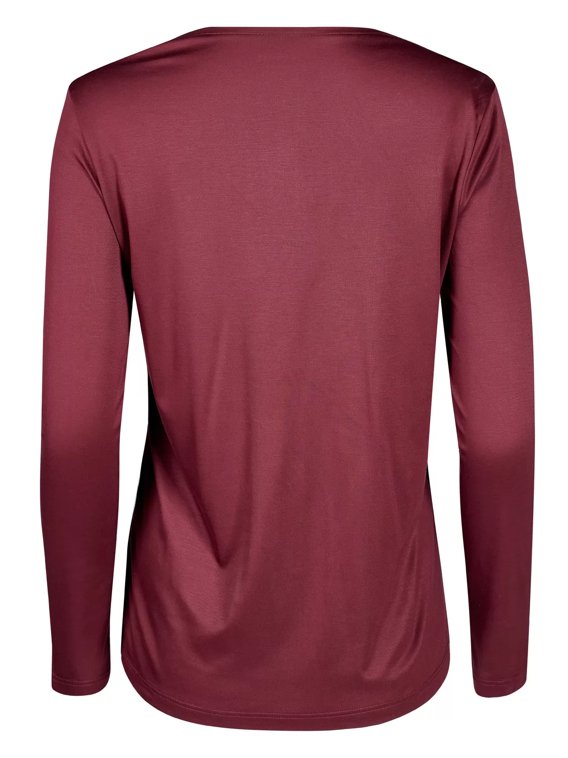 Bordowy, czerwony Koszulka damska Huber Ease of Wear 018265 - zdjęcie 4