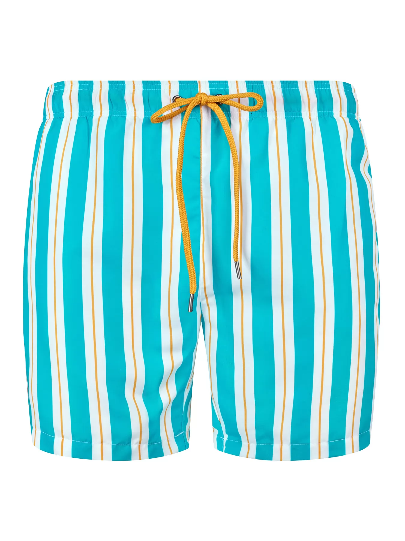 Biały, niebieski, pomarańczowy Szorty męskie Skiny Beach Shorts 080063 - zdjęcie 1