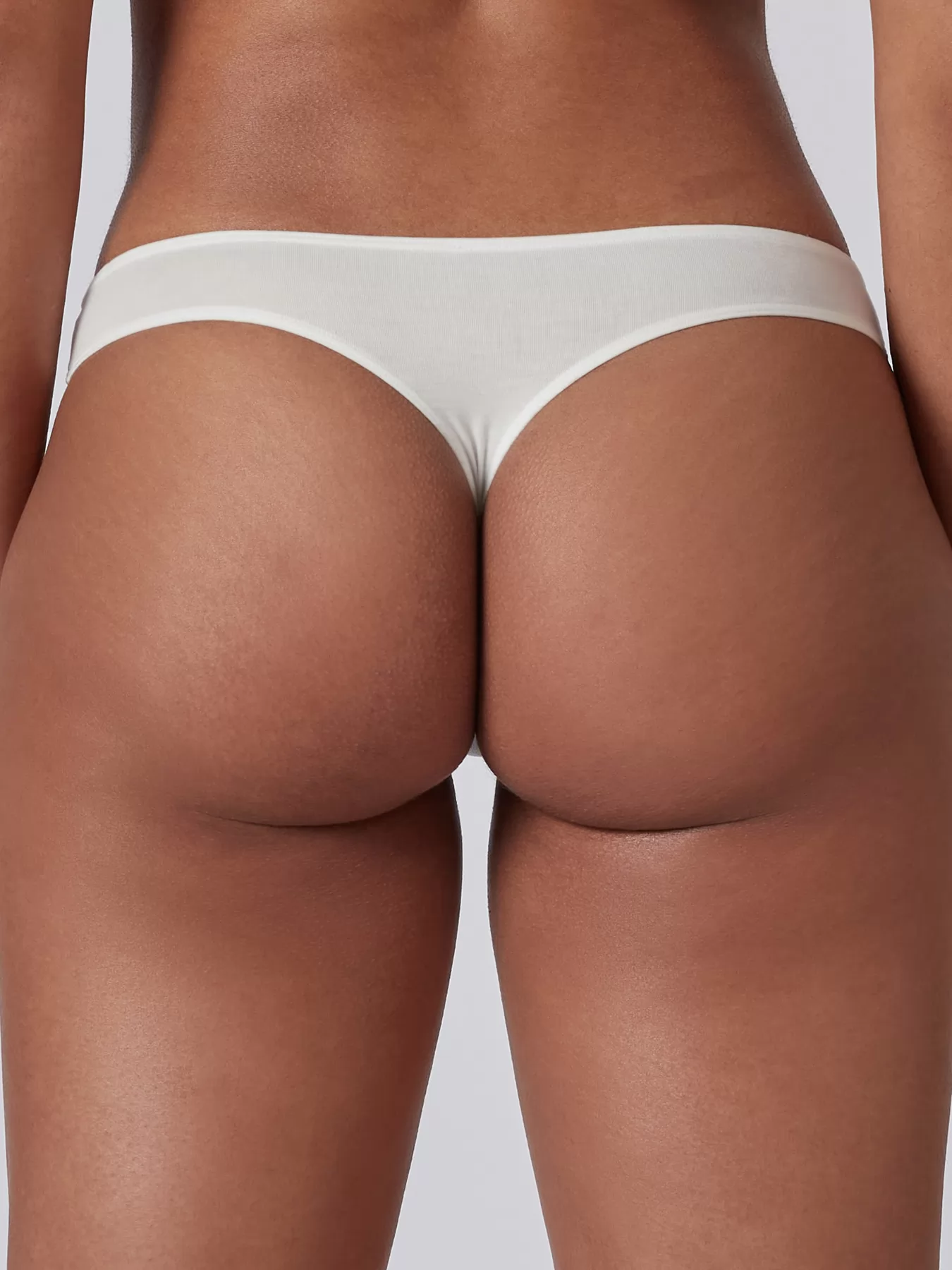 Kremowy Stringi Skiny Bamboo Lace 080586 - zdjęcie 2