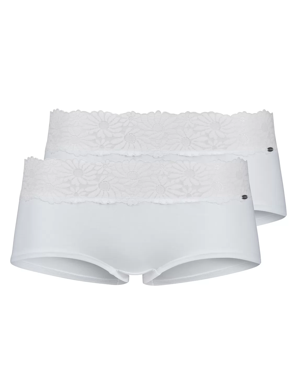 Biały Bokserki 2PACK Skiny 080604 - zdjęcie 1