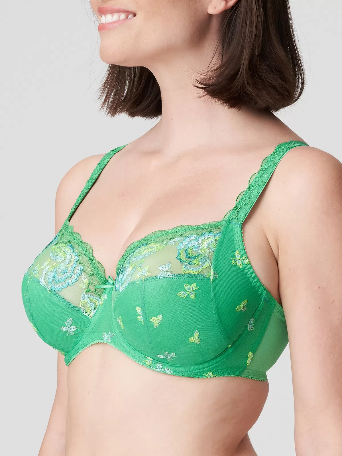 Zielony Biustonosz PrimaDonna Palace Garden 163210 - zdjęcie 2