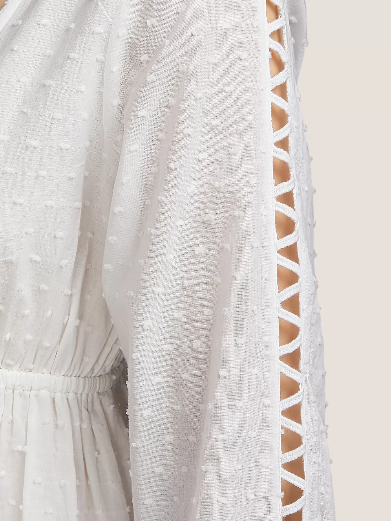 Kremowy Sukienka Andres Sarda Shelley 3410370 - zdjęcie 3