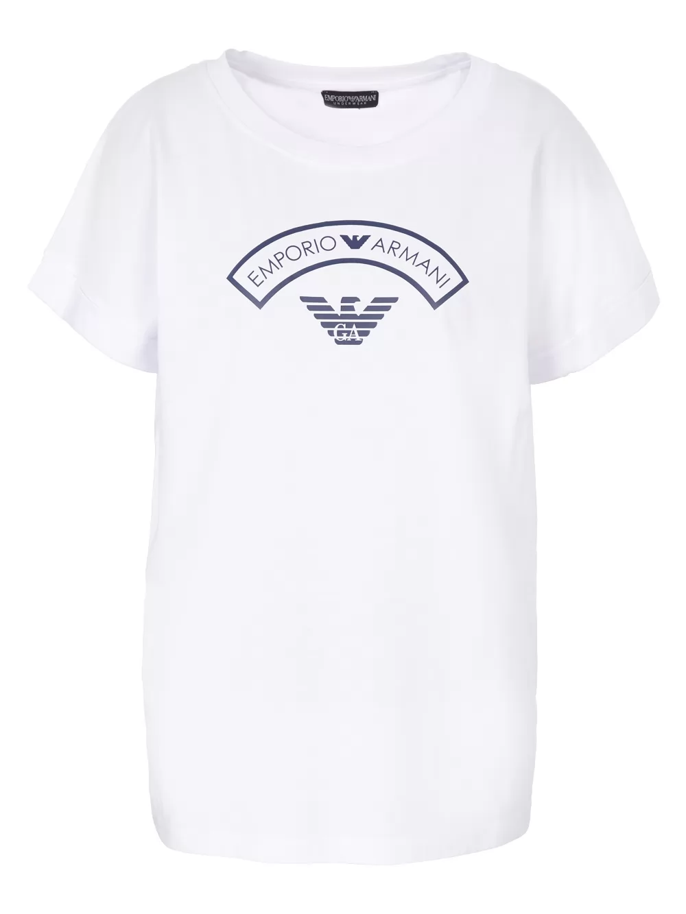 Biały Koszulka damska Emporio Armani 1643403R255 - zdjęcie 2