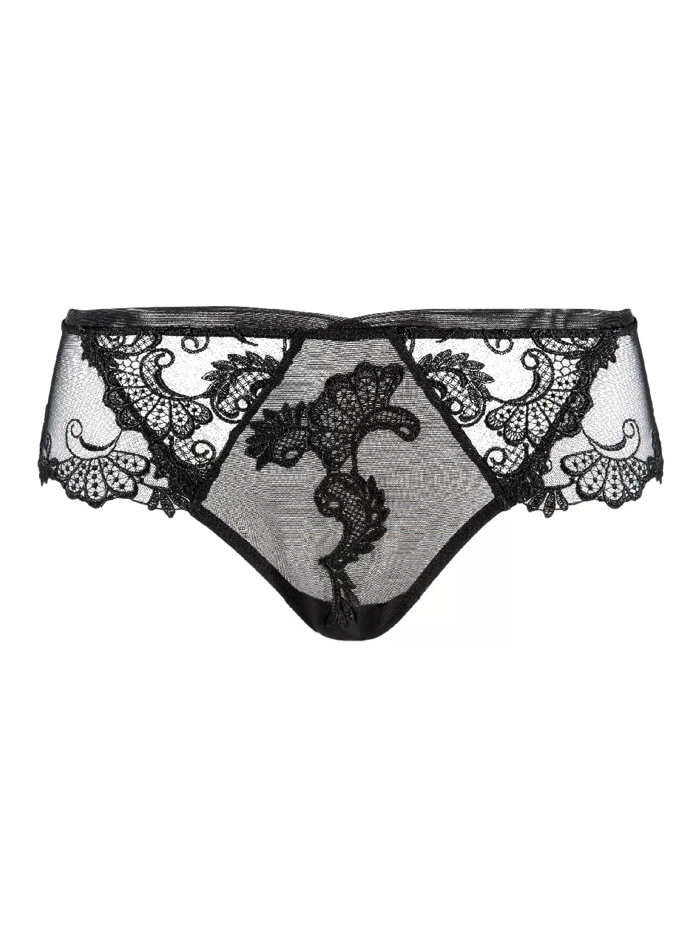 Czarny Figi Lise Charmel Dressing Floral ACC0488 - zdjęcie 1