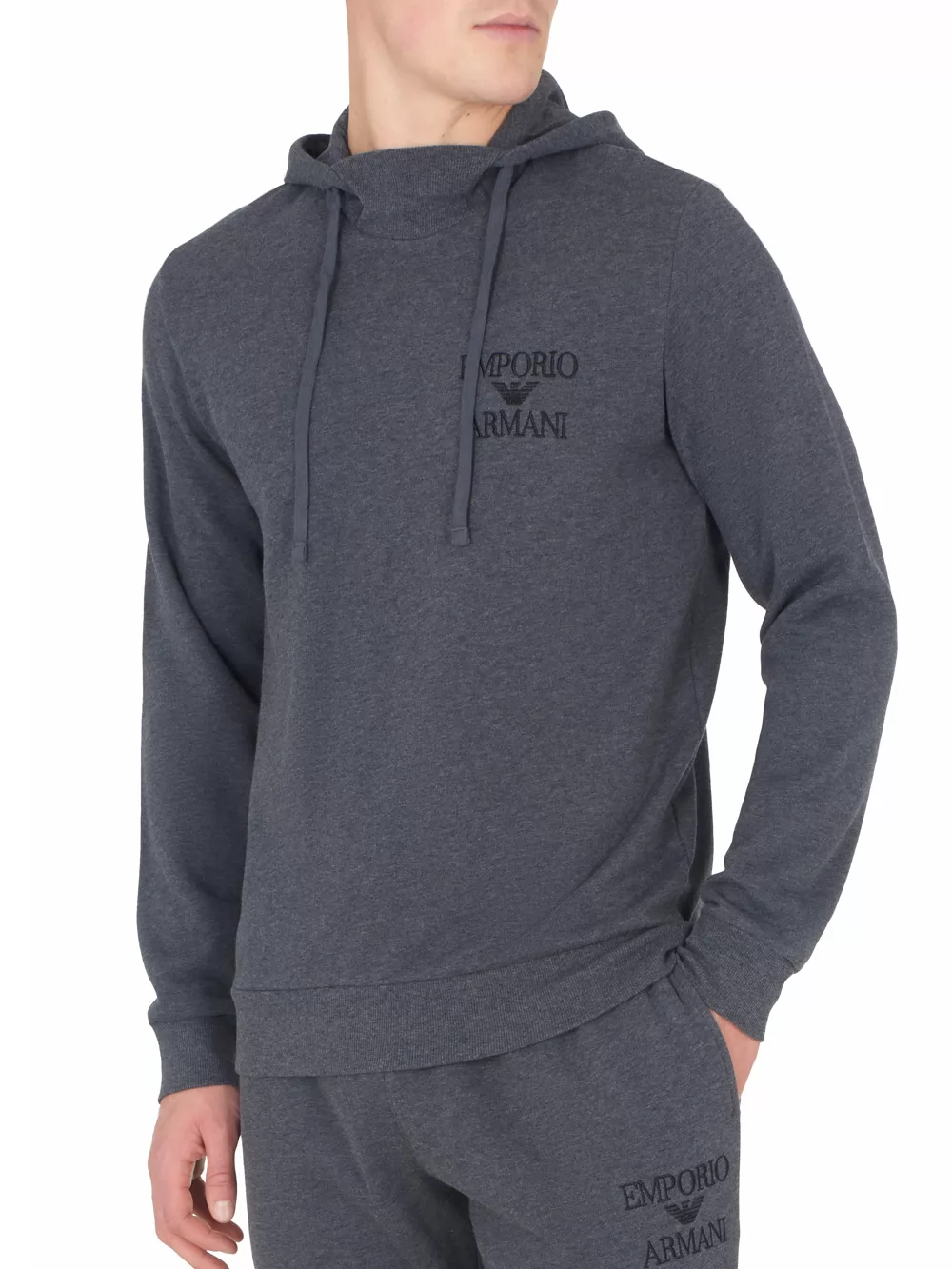 Szary Bluza męska Emporio Armani 1120523F571 - zdjęcie 1