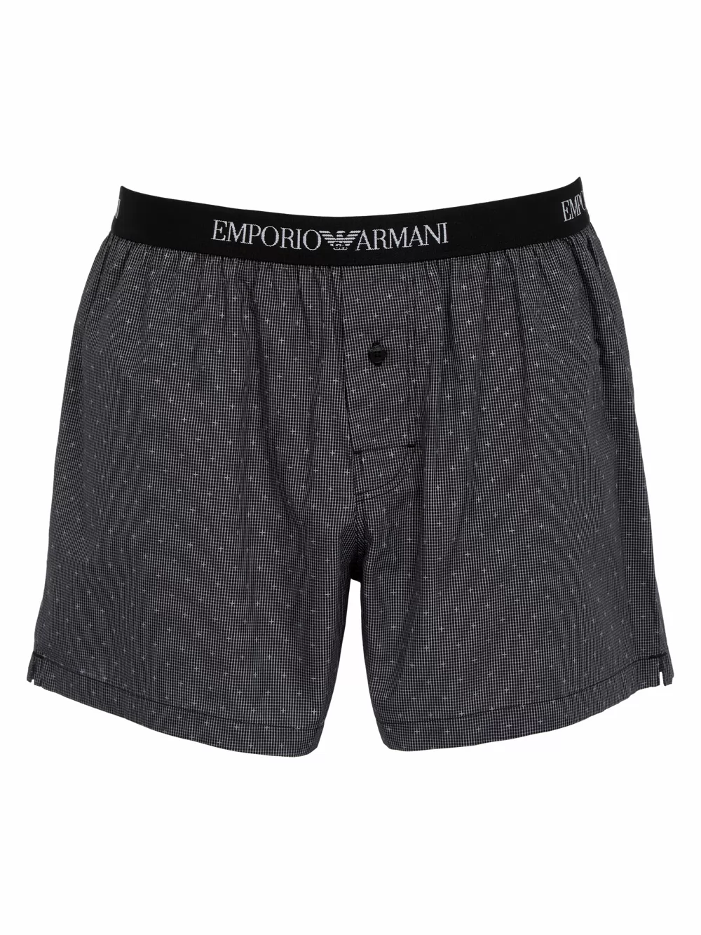 Czarny, szary Bokserki męskie Emporio Armani 1109913F576 - zdjęcie 2