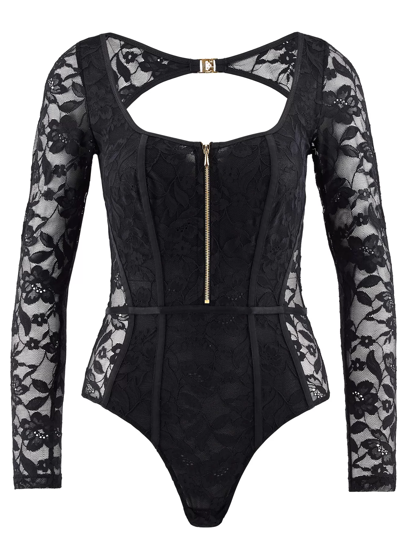 Czarny Body Aubade Les Bodys 1M84-3 - zdjęcie 8