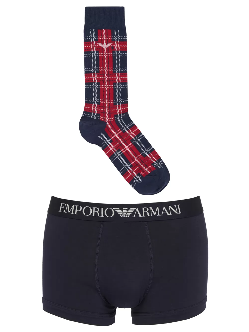 Czerwony, granatowy Zestaw prezentowy Emporio Armani 1120073F514 - zdjęcie 1
