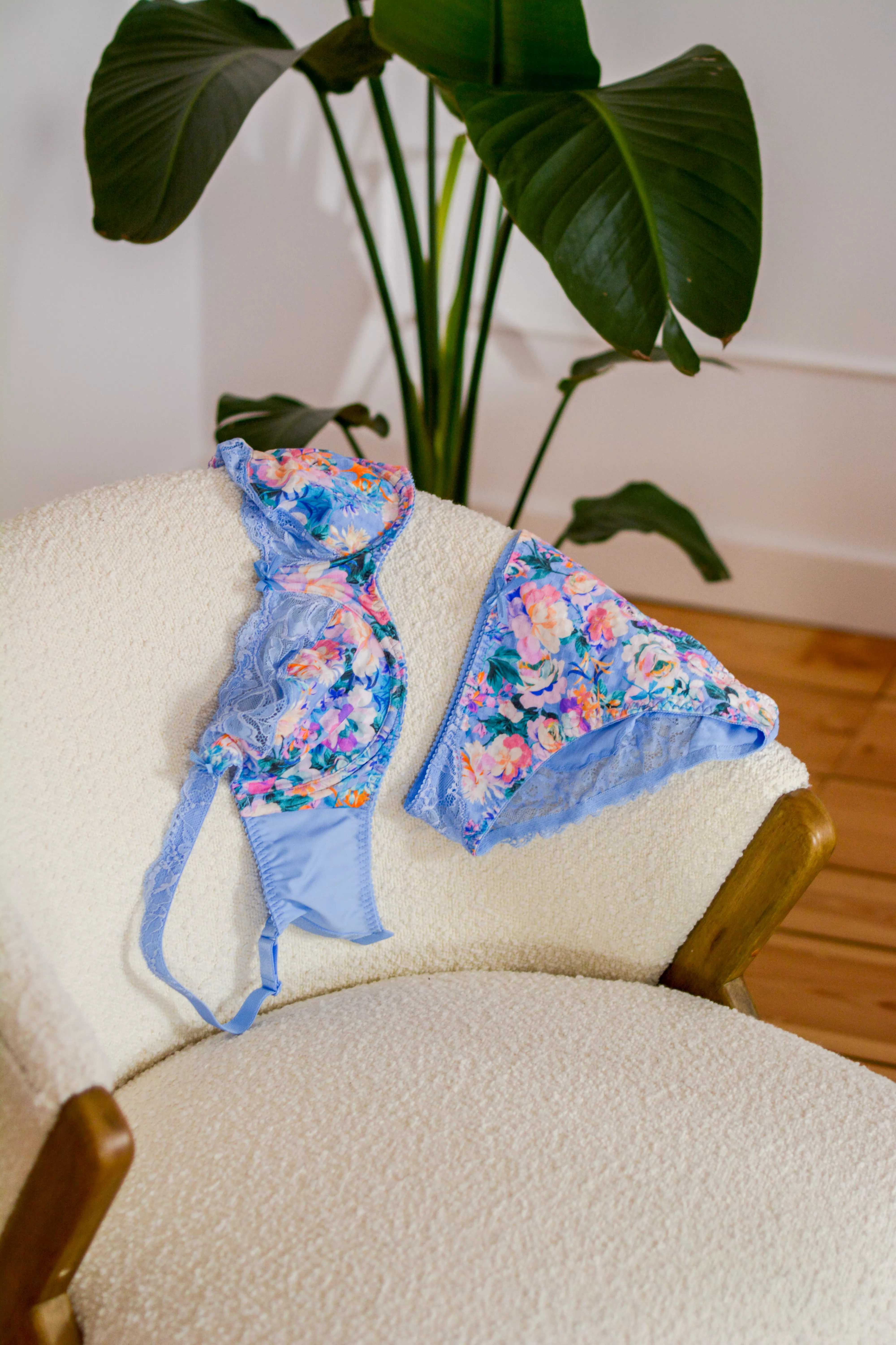 Niebieski, wielobarwny Figi PrimaDonna Madison 562125 - zdjęcie 6