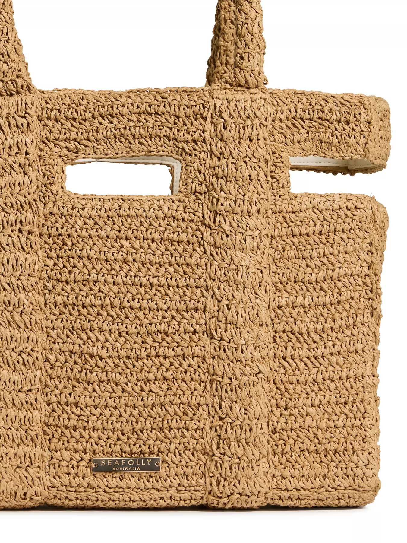 Brązowy Torba plażowa Seafolly 72011-BG - zdjęcie 4