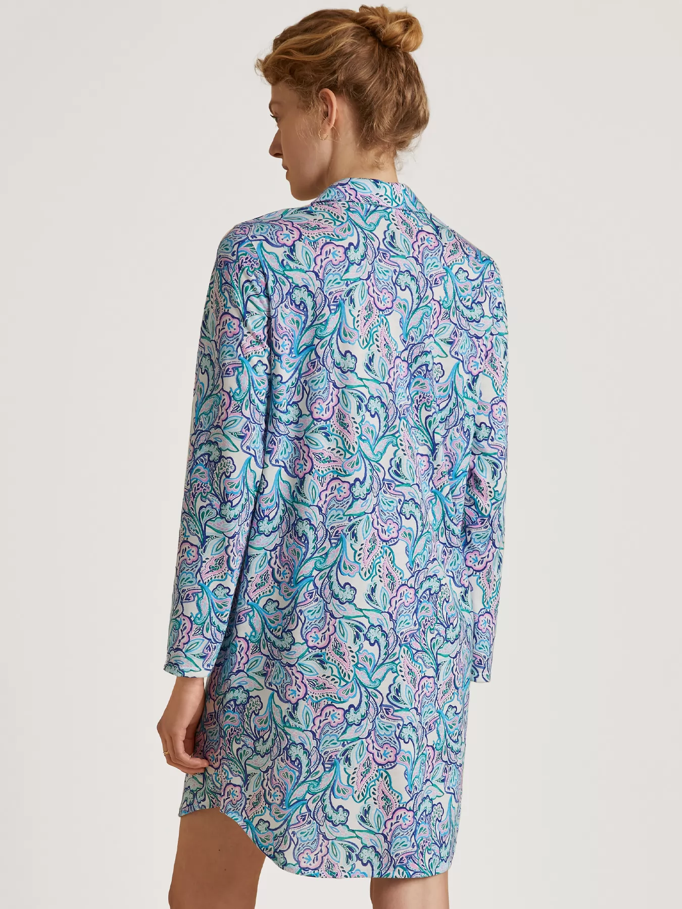 Niebieski, różowy, wielobarwny, zielony Koszula nocna Calida Favourites Energy 32057 - zdjęcie 2