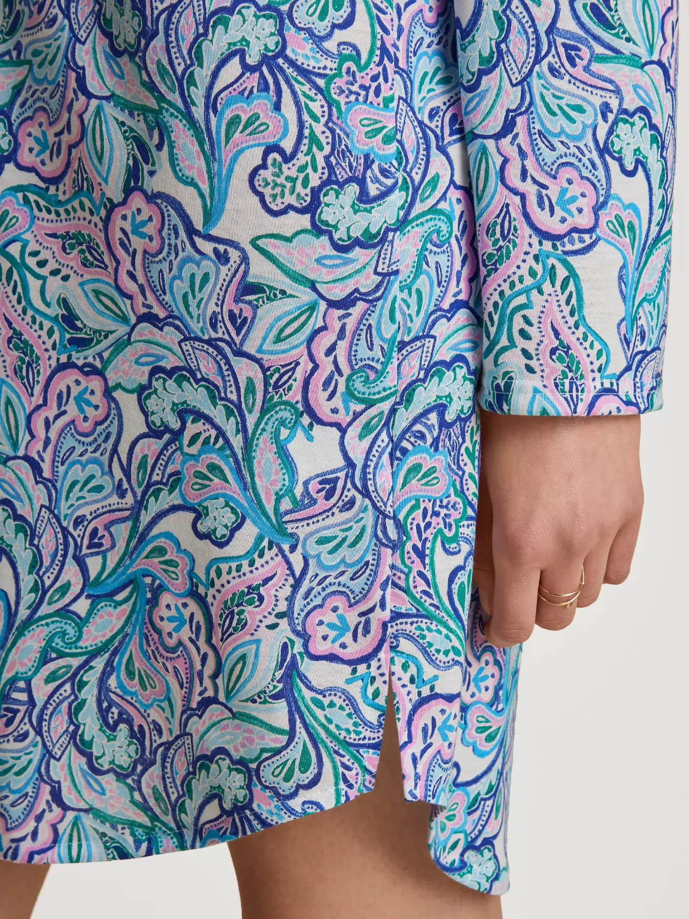 Niebieski, różowy, wielobarwny, zielony Koszula nocna Calida Favourites Energy 32057 - zdjęcie 4