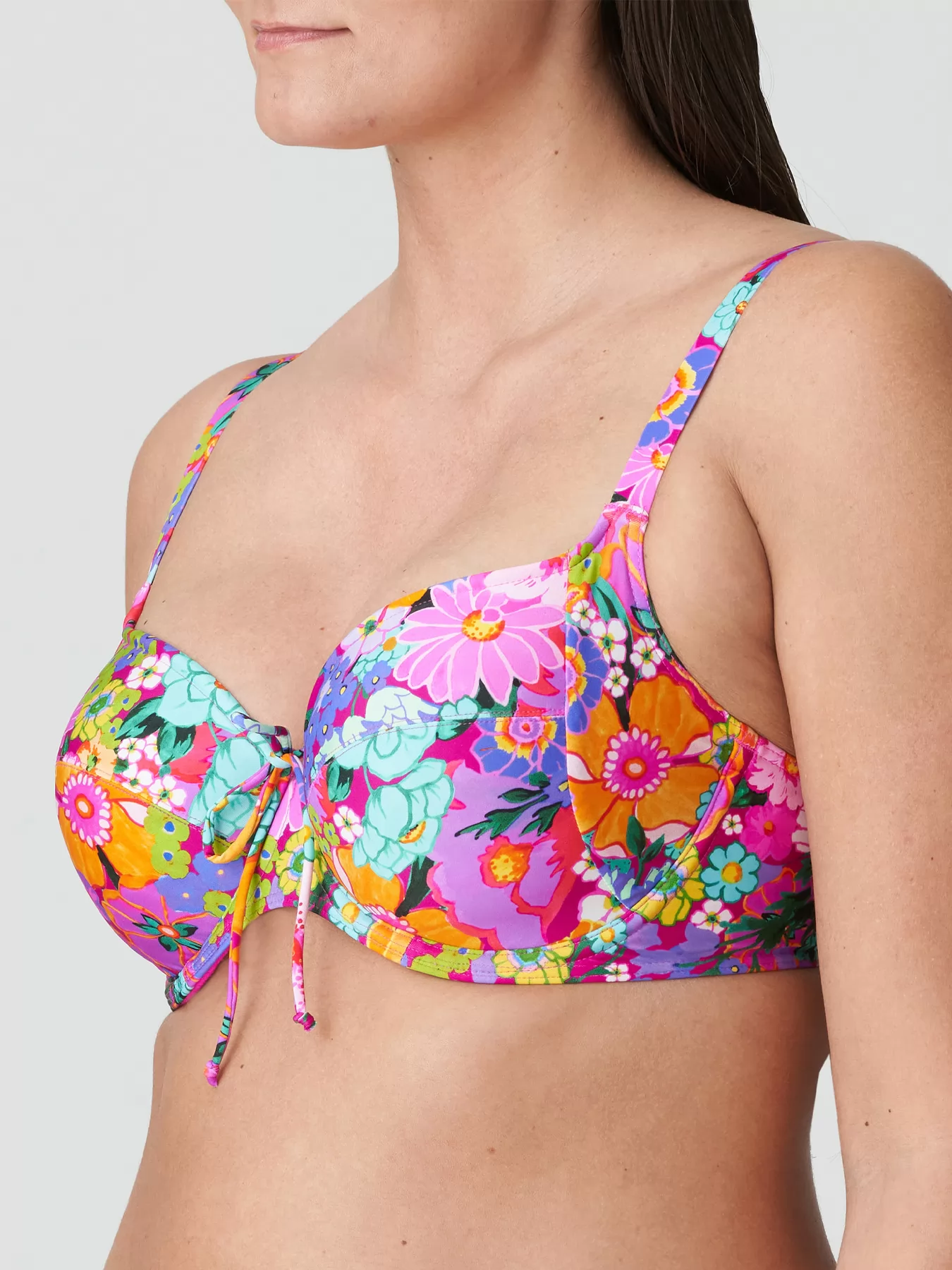 Fioletowy, różowy, wielobarwny Góra od kostiumu PrimaDonna Najac 4011010 - zdjęcie 4