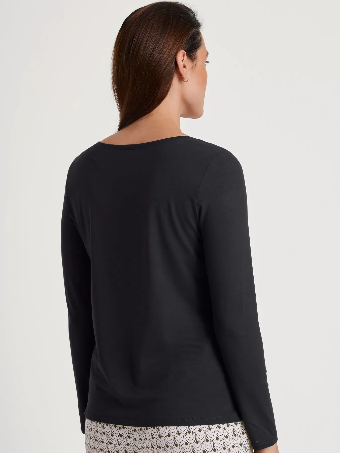 Czarny Koszulka damska Calida Favourites Seduction 15696 - zdjęcie 2