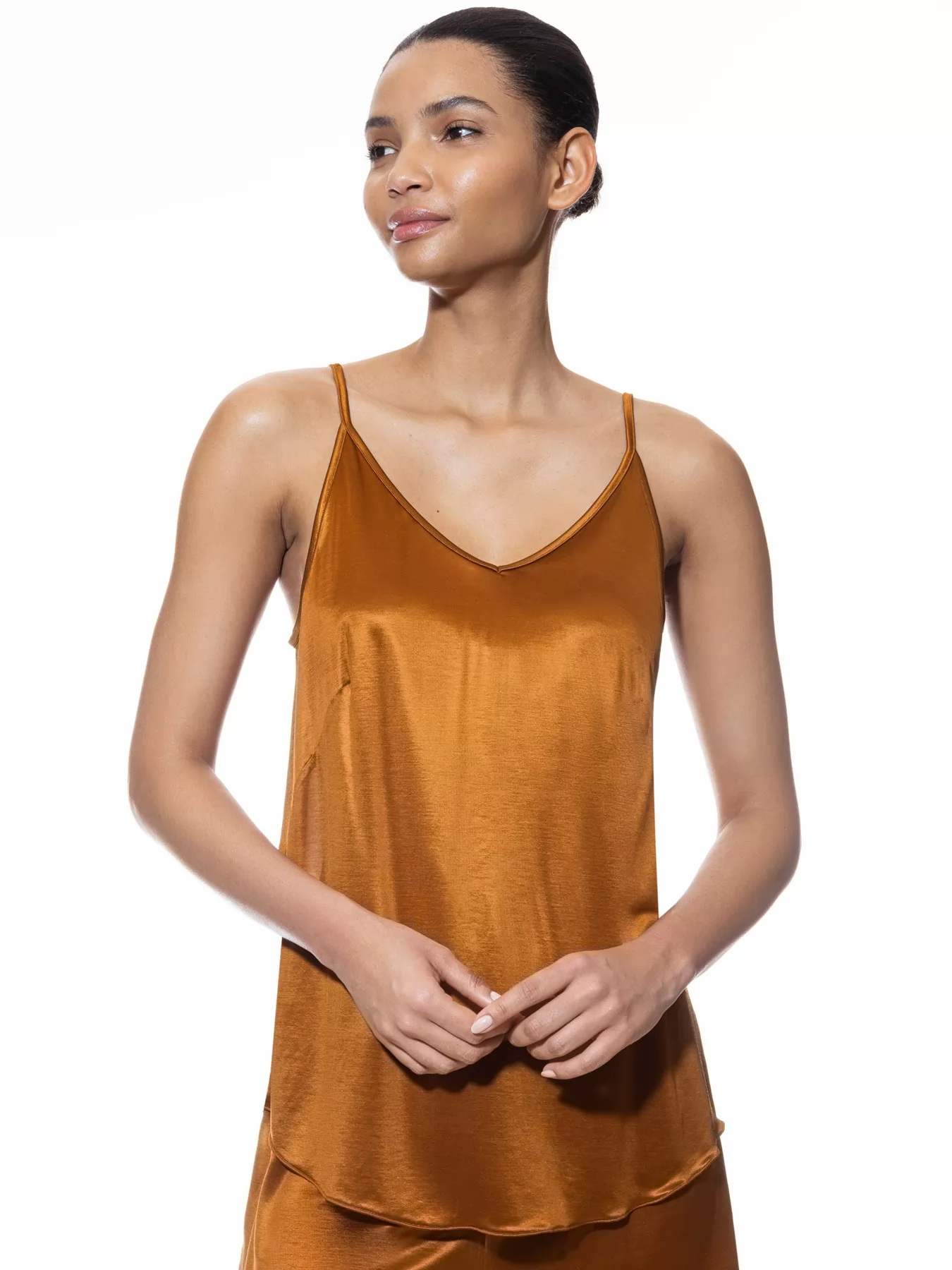 Pomarańczowy, złoty Koszulka damska mey Coco 45015 - zdjęcie 1