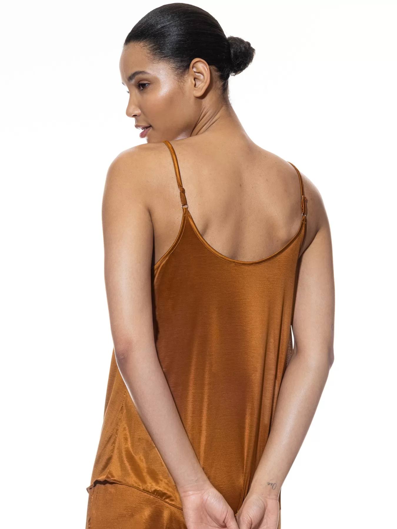 Pomarańczowy, złoty Koszulka damska mey Coco 45015 - zdjęcie 2