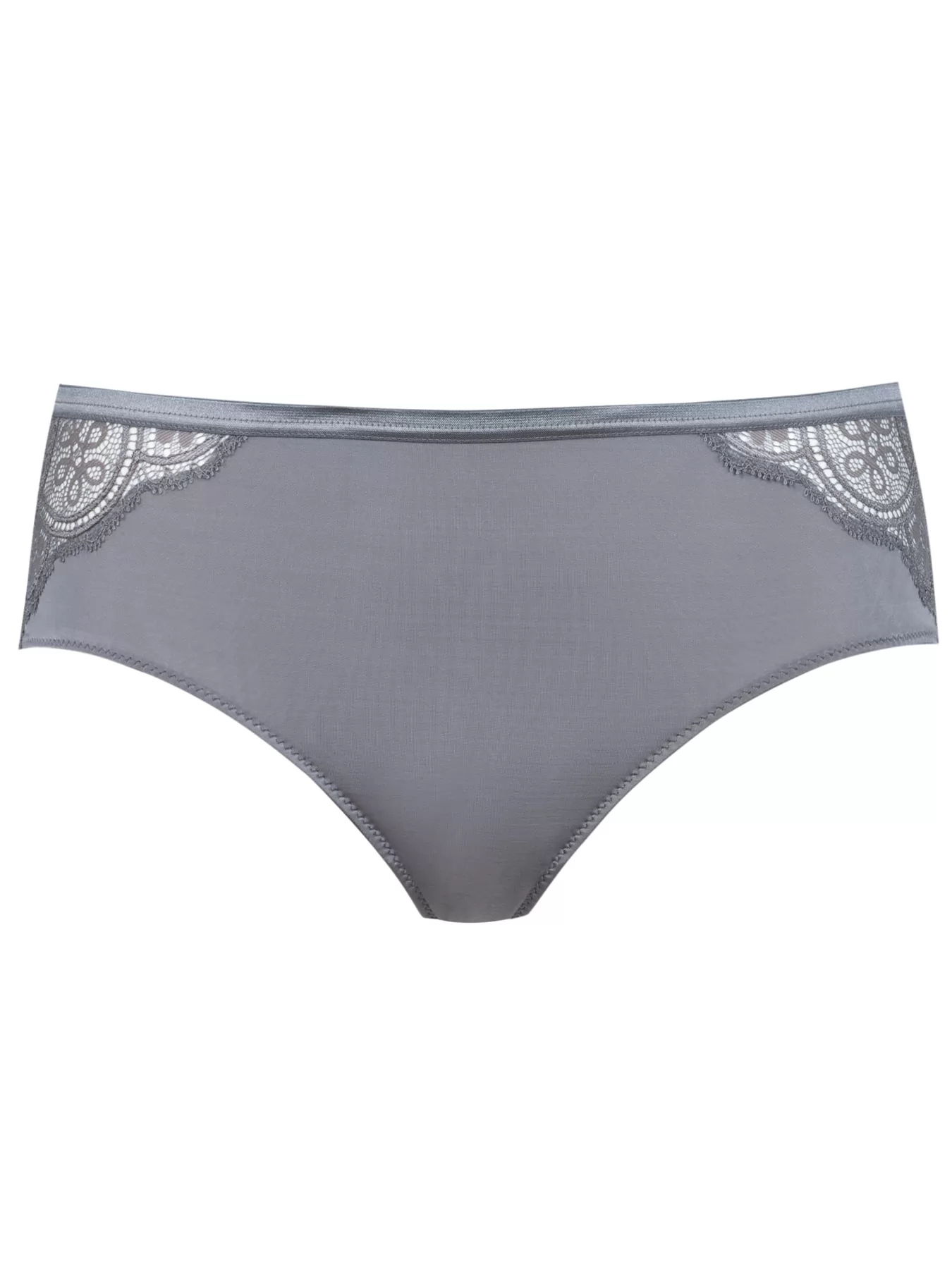 Srebrny, szary Figi damskie mey Poetry Fame 79134 - zdjęcie 3