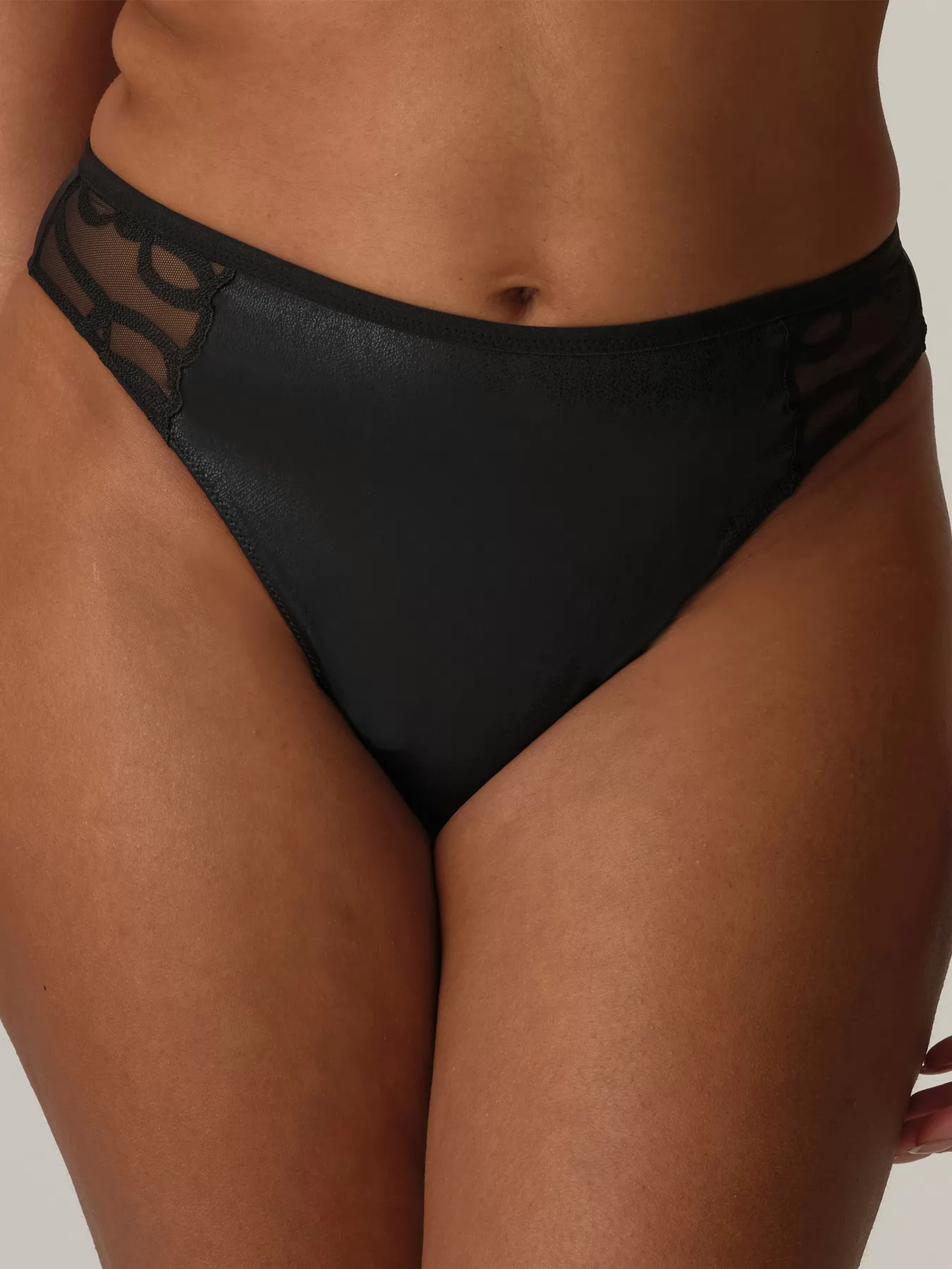 Czarny Stringi PrimaDonna Vallarta 663500 - zdjęcie 1