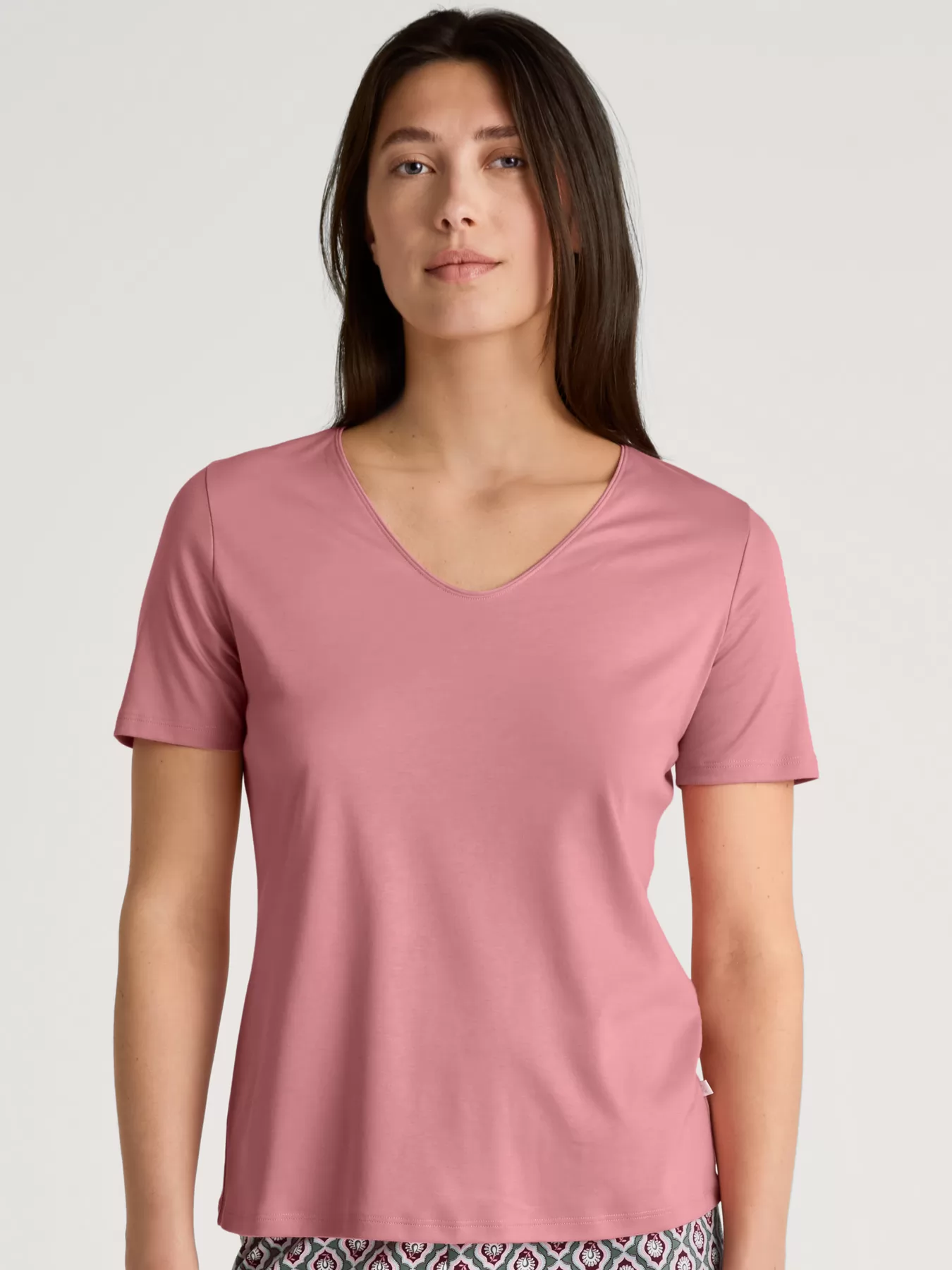 Różowy Koszulka damska Calida Favourites Harmony 14051 - zdjęcie 3