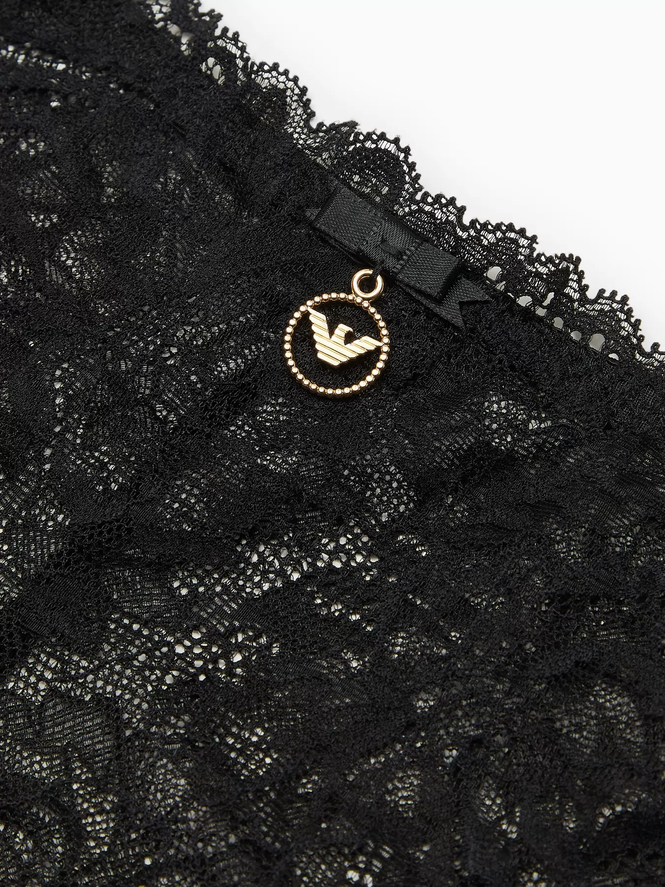 Czarny Figi Emporio Armani 1643984R206 - zdjęcie 4