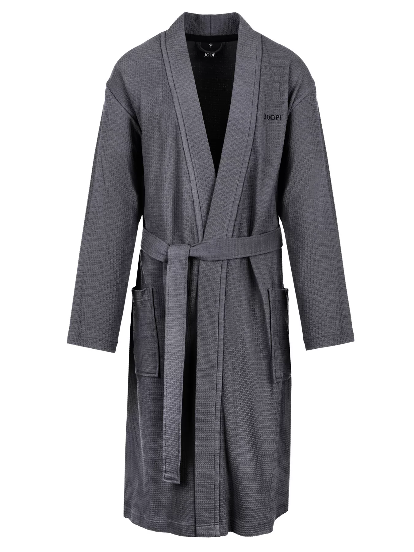 Antracytowy, szary Szlafrok męski JOOP! 1656 - zdjęcie 1