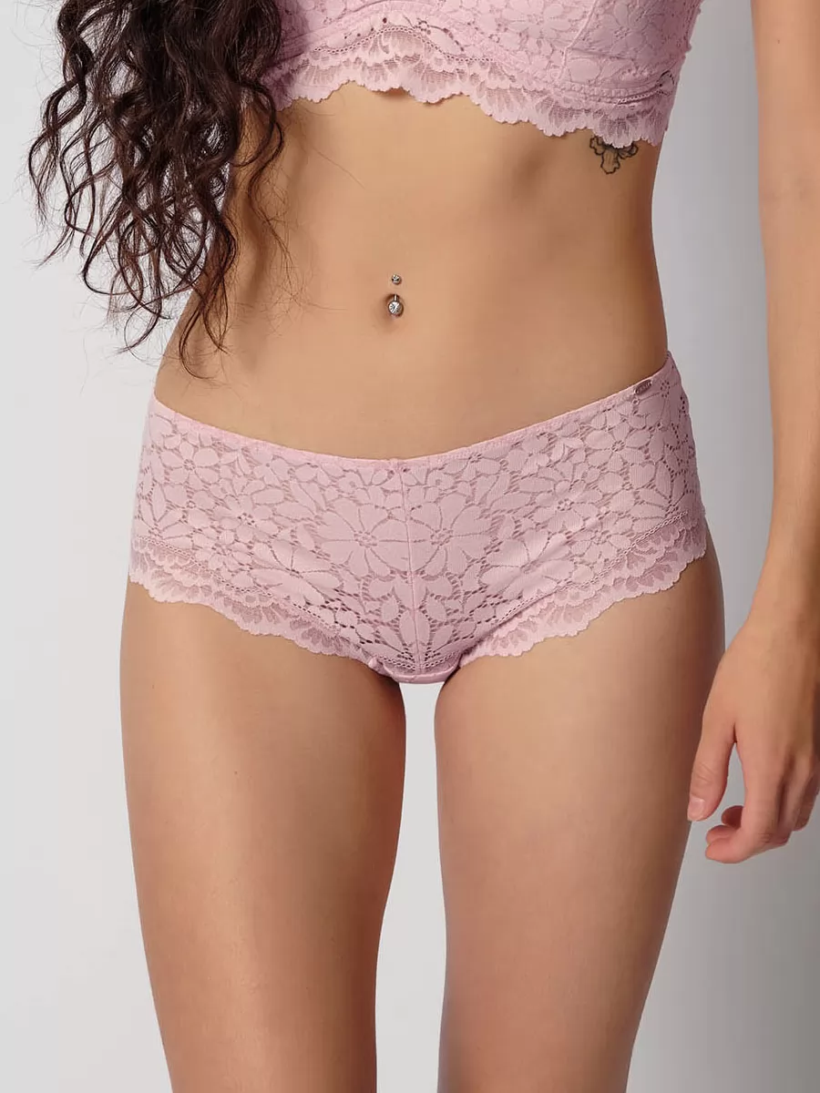 Pudrowy róż, różowy Figi hipster Skiny Wonderfulace 081165 - zdjęcie 1